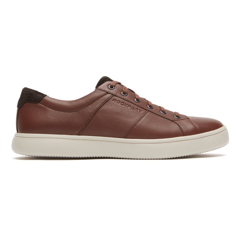 Rockport Jarvis Kanten-to-Neus Sneakers Heren Donkerbruin | NL1089O52