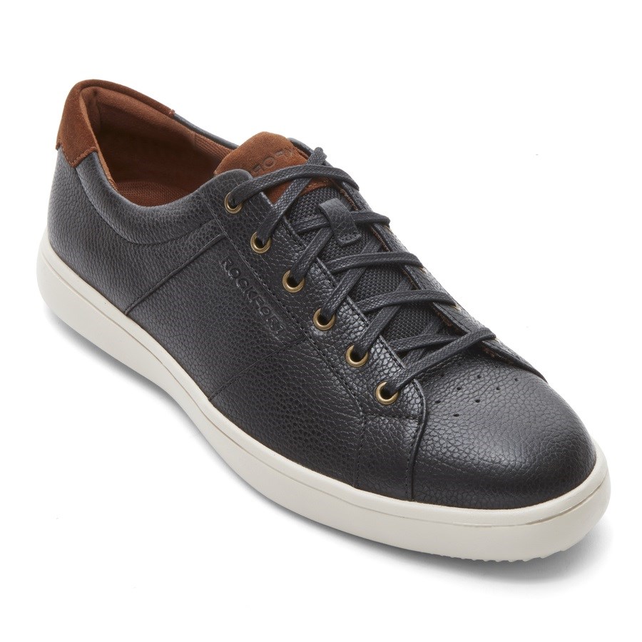 Rockport Jarvis Kanten-to-Neus Sneakers Heren Zwart | NL6981O25