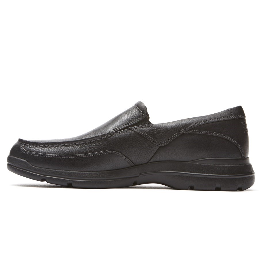 Rockport Junction Point Slip-On Loafers Heren Zwart | NL496I5O2