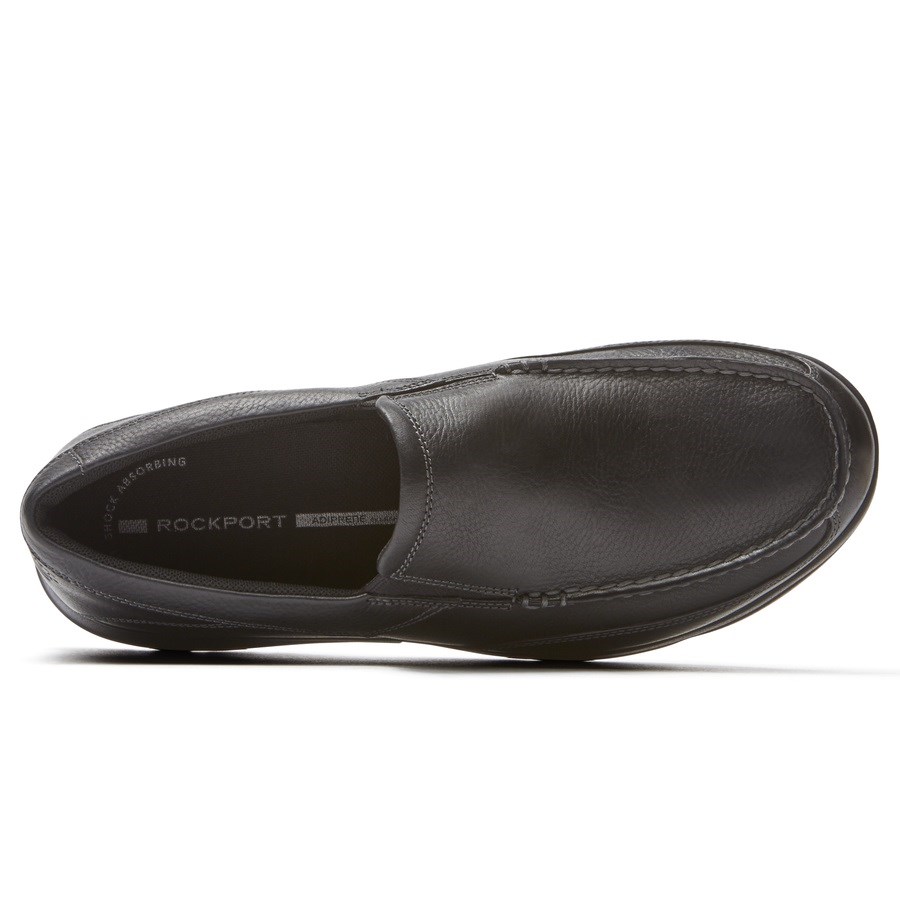 Rockport Junction Point Slip-On Loafers Heren Zwart | NL496I5O2