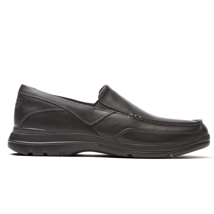 Rockport Junction Point Slip-On Loafers Heren Zwart | NL496I5O2