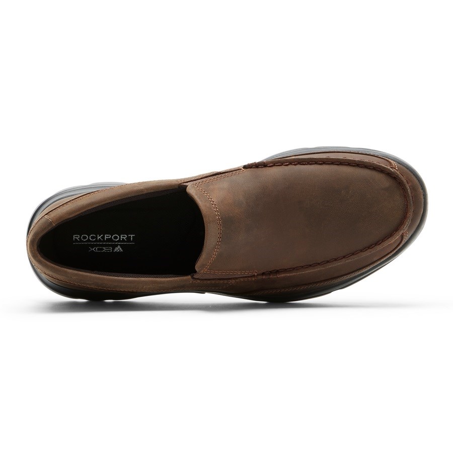 Rockport Junction Point Slip-On Loafers Heren Donkerbruin | NL5190MO8