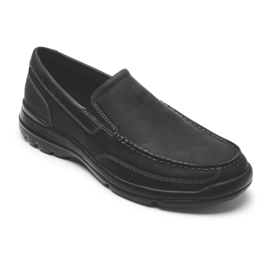 Rockport Junction Point Slip-On Loafers Heren Zwart | NL6M051O8