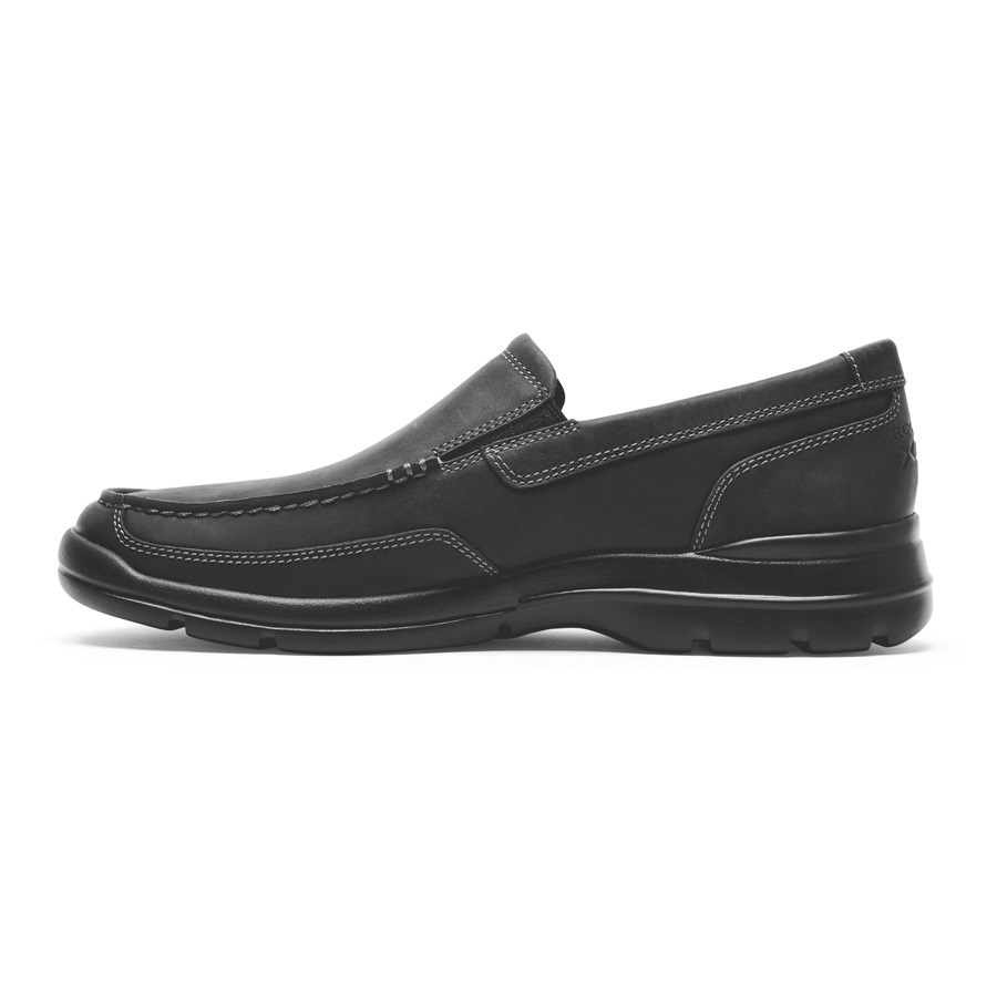 Rockport Junction Point Slip-On Loafers Heren Zwart | NL6M051O8