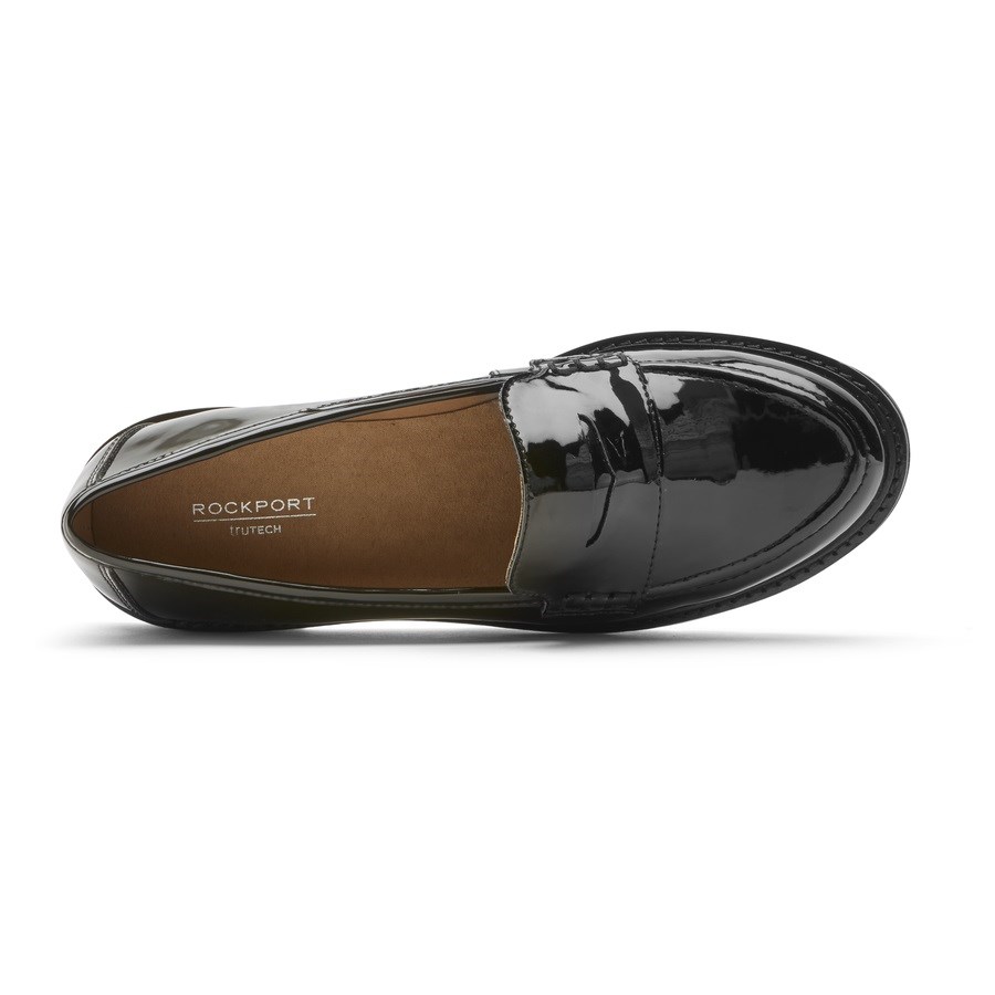 Rockport Kacey Penny Loafers Dames Zwart | NL7619I85