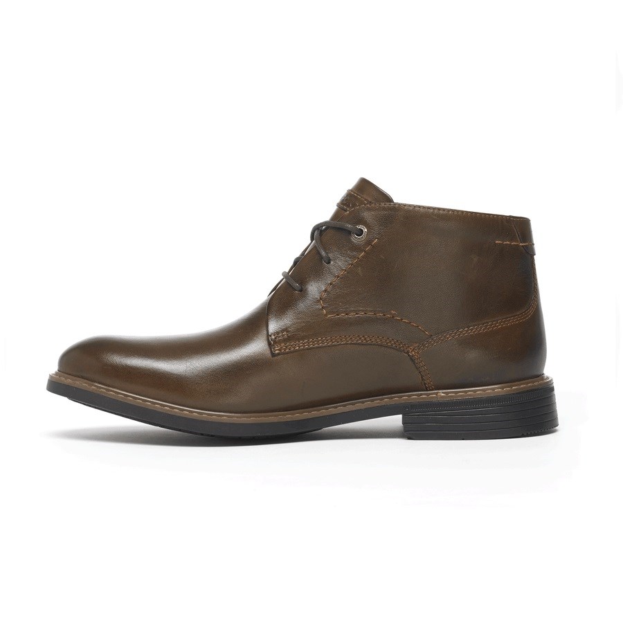 Rockport Klassieke Break Chukka Laarzen Heren Donkerbruin | NL5162O0M