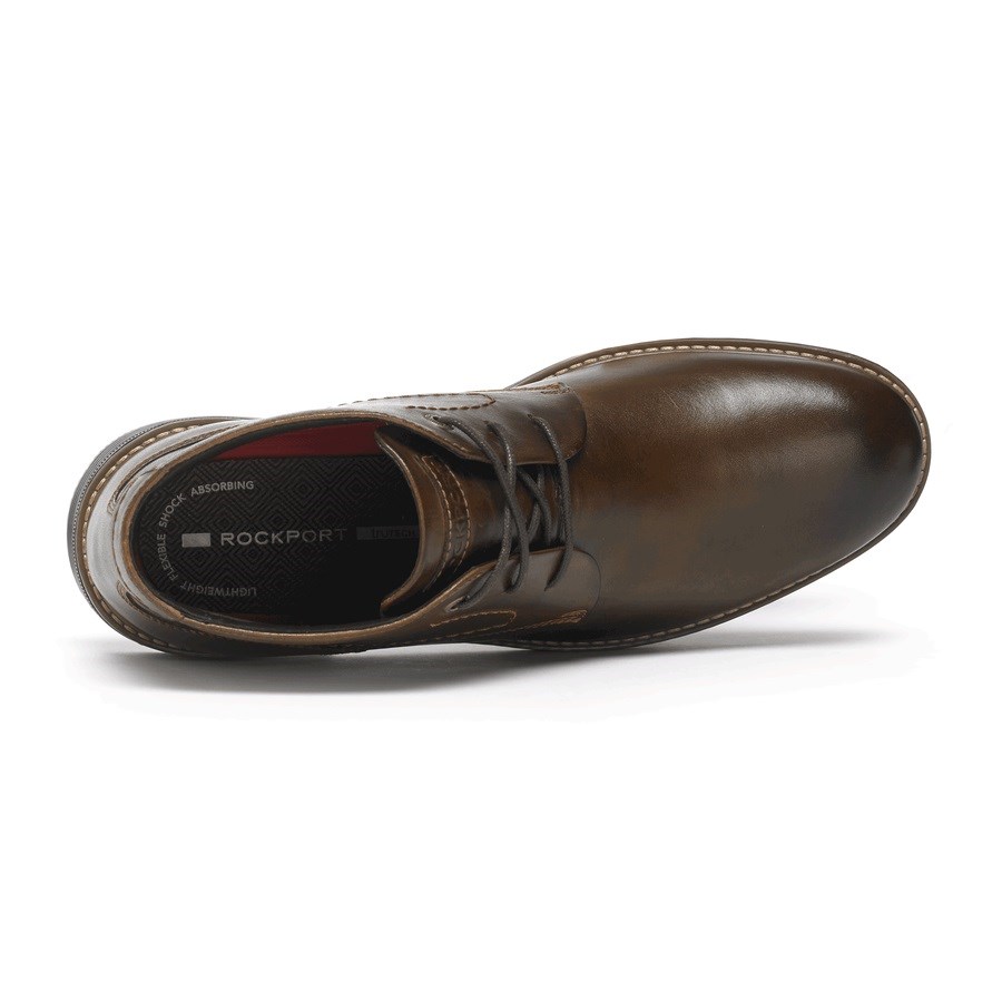 Rockport Klassieke Break Chukka Laarzen Heren Donkerbruin | NL5162O0M