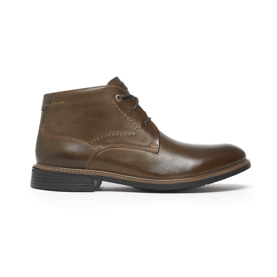 Rockport Klassieke Break Chukka Laarzen Heren Donkerbruin | NL5162O0M