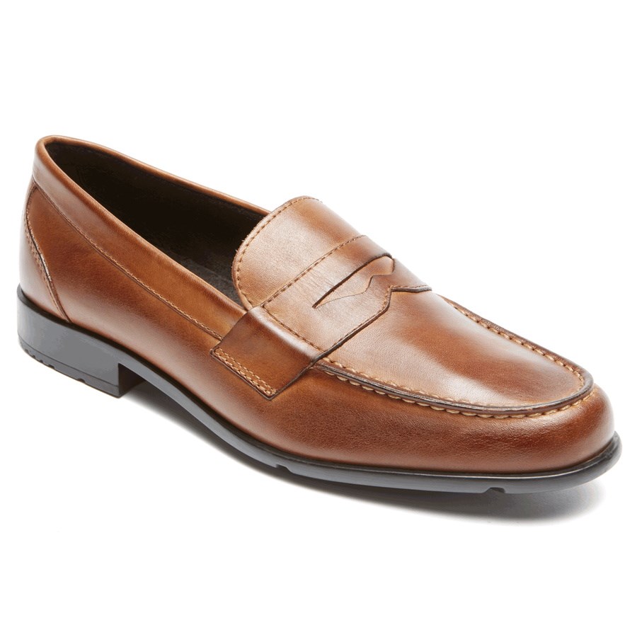 Rockport Klassieke Penny Loafers Heren Bruin | NL9O12860