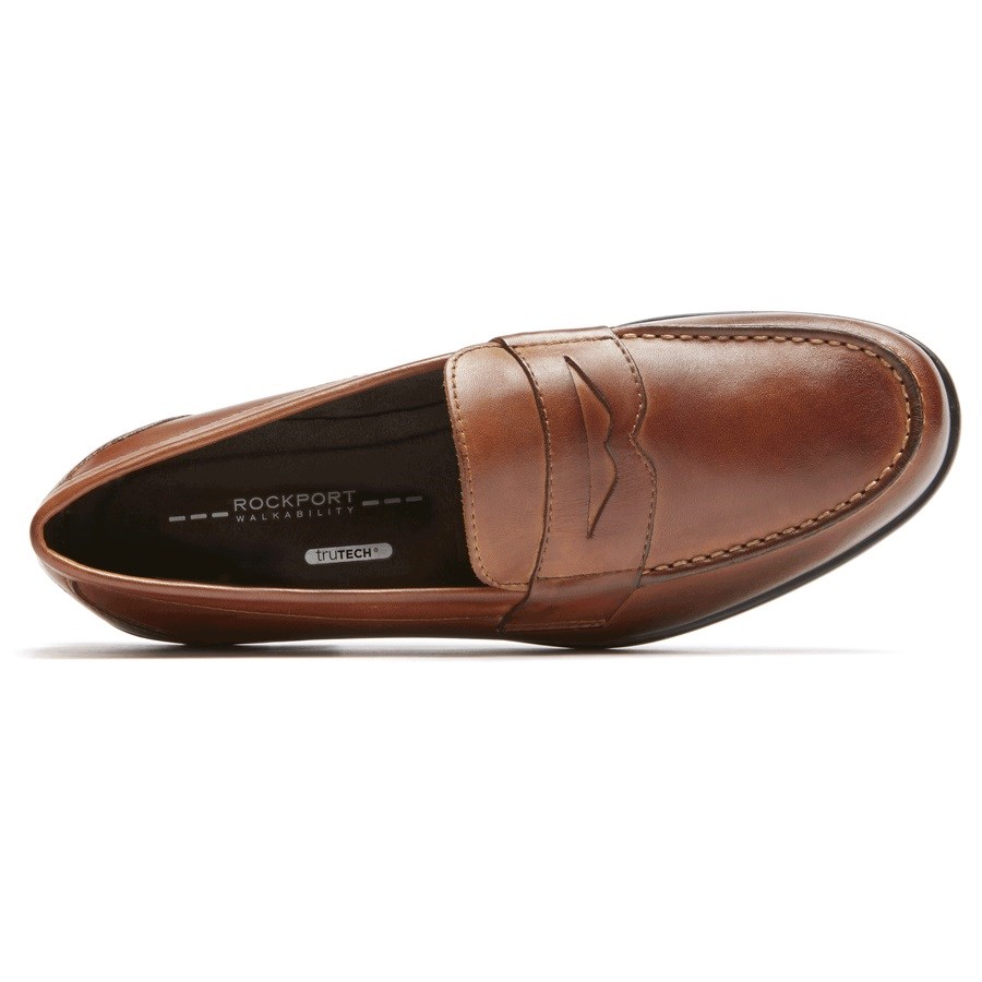 Rockport Klassieke Penny Loafers Heren Bruin | NL9O12860