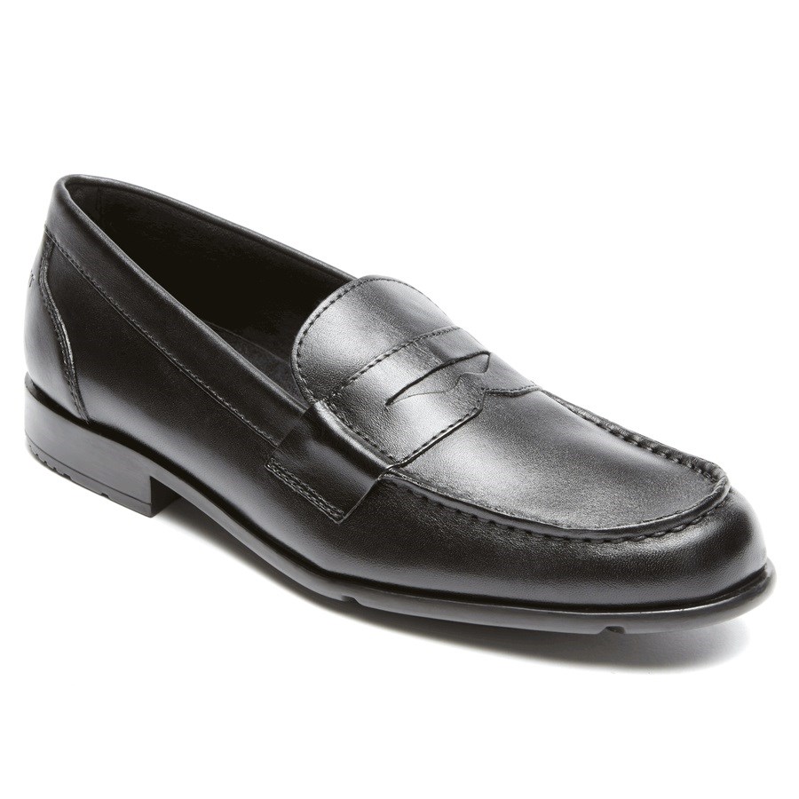 Rockport Klassieke Penny Loafers Heren Zwart | NL69802M1