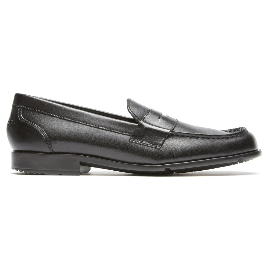 Rockport Klassieke Penny Loafers Heren Zwart | NL69802M1