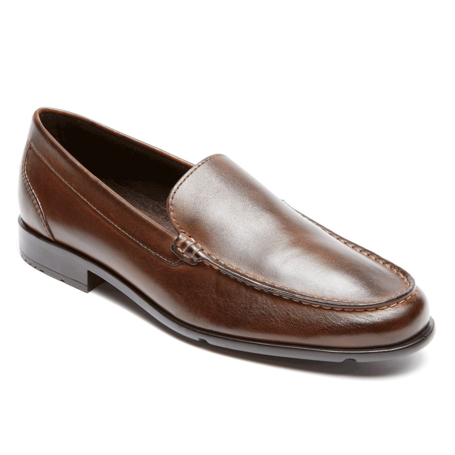 Rockport Klassieke Venetian Loafers Heren Donkerbruin | NL3M15O69