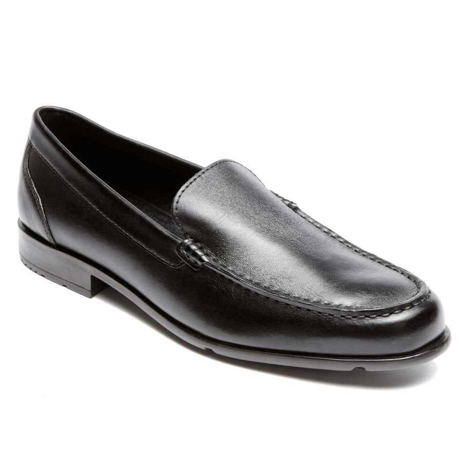 Rockport Klassieke Venetian Loafers Heren Zwart | NL48O951I