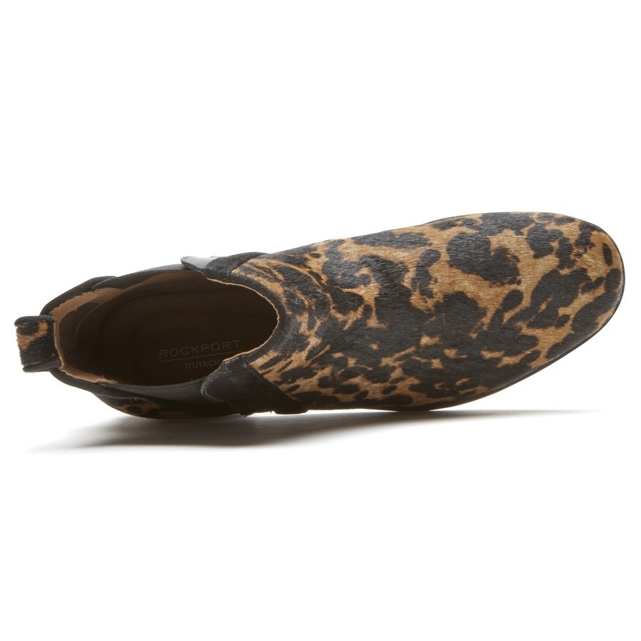 Rockport Larkyn Laarsjes Dames Leopard | NL01I68M2