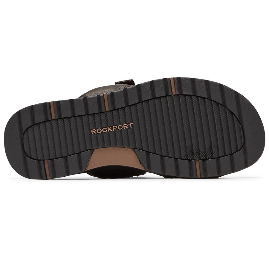 Rockport Lucky Bay Jurken Badslippers Heren Chocola | NL0M9I85O