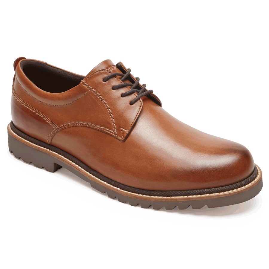 Rockport Marshall Plain Neus Oxford Schoenen Heren Bruin | NL80O65M2