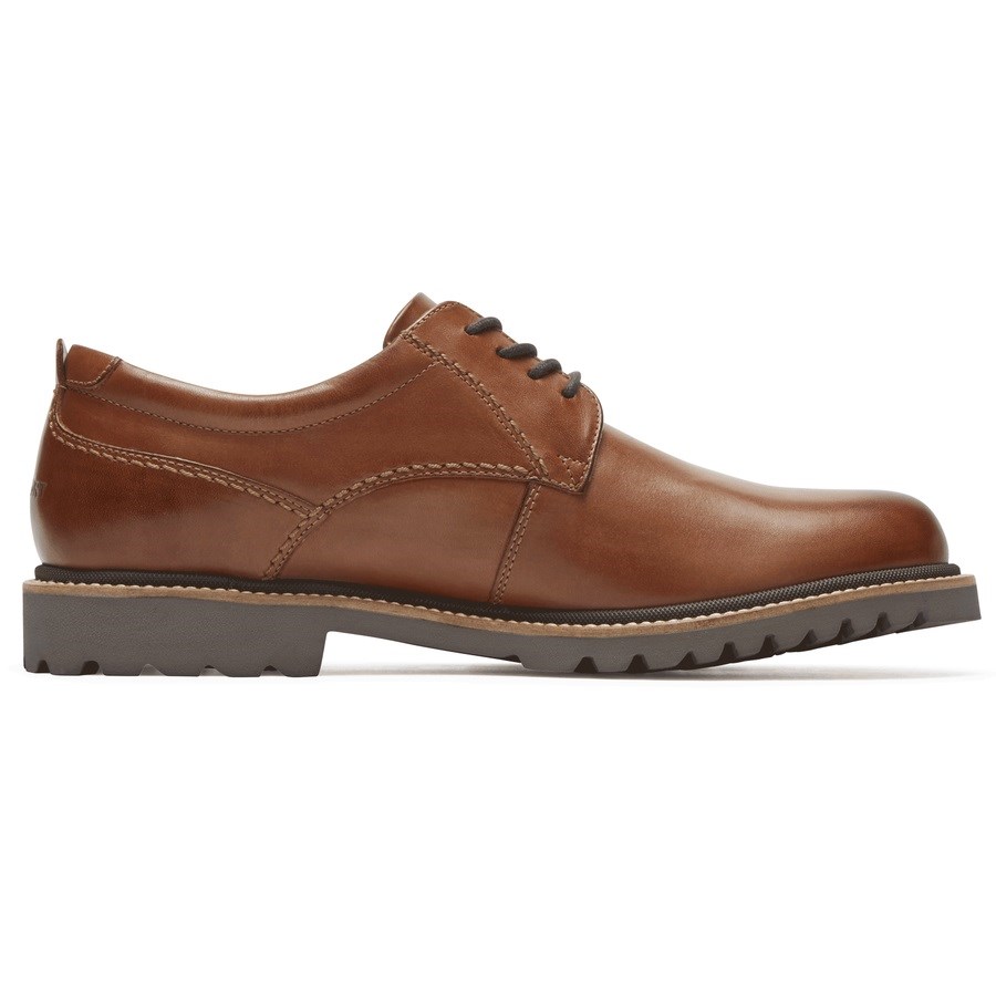 Rockport Marshall Plain Neus Oxford Schoenen Heren Bruin | NL80O65M2