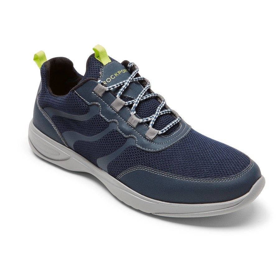 Rockport Metro Path Ghillie Sneakers Heren Donkerblauw | NL0M216I9