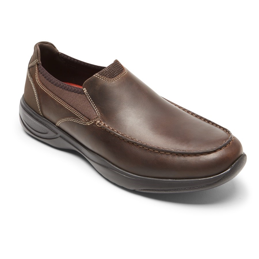 Rockport Metro Path Slip On Sneakers Heren Chocola | NL3M096O1