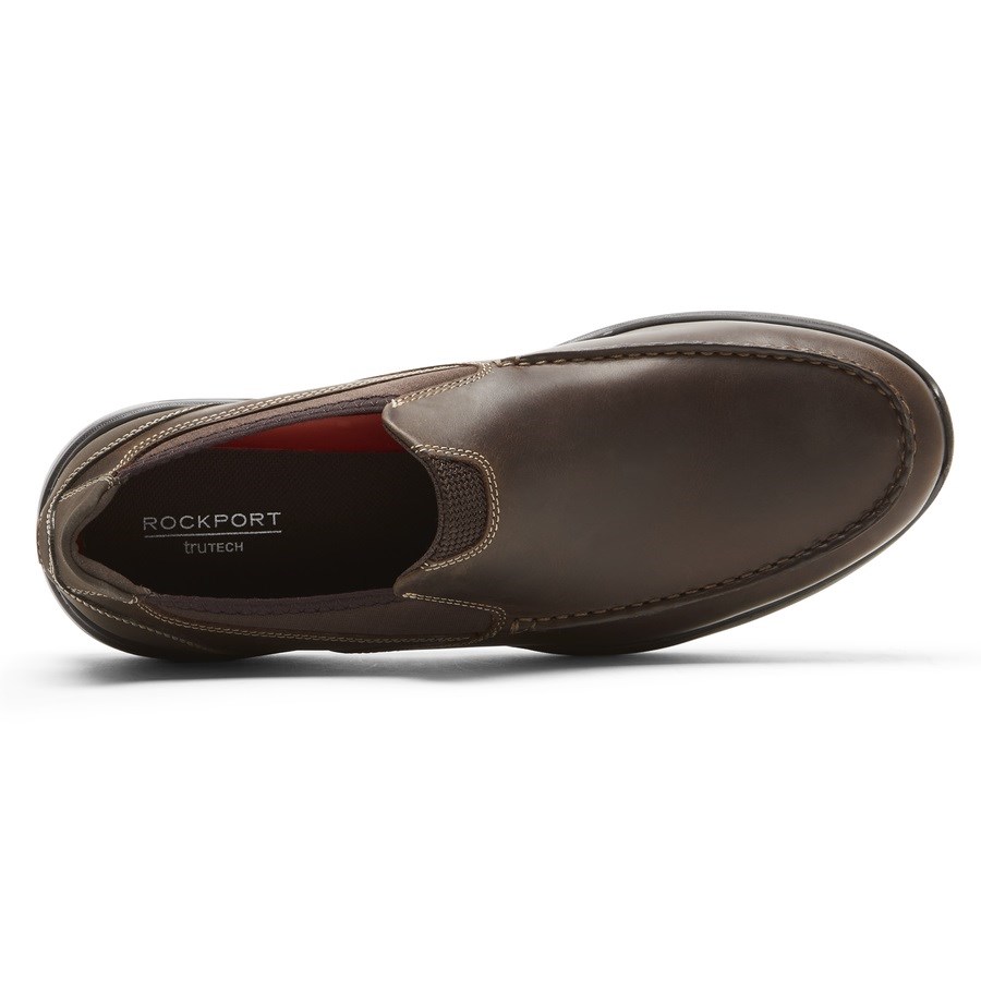 Rockport Metro Path Slip On Sneakers Heren Chocola | NL3M096O1