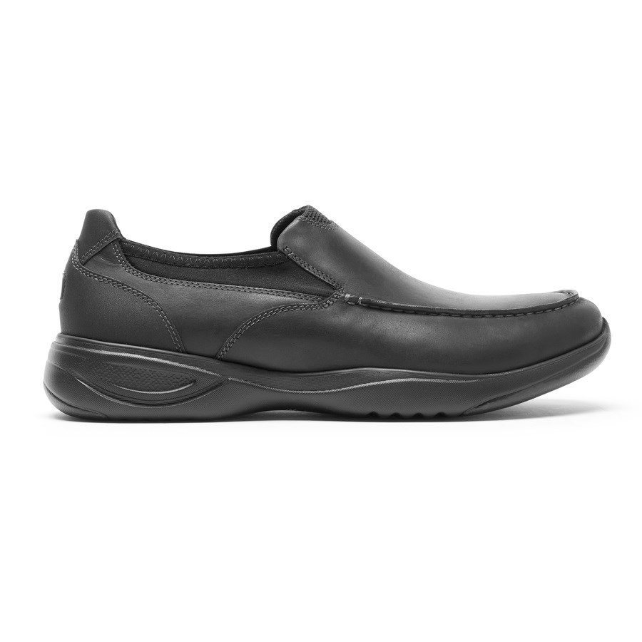 Rockport Metro Path Slip On Sneakers Heren Zwart | NL582M196