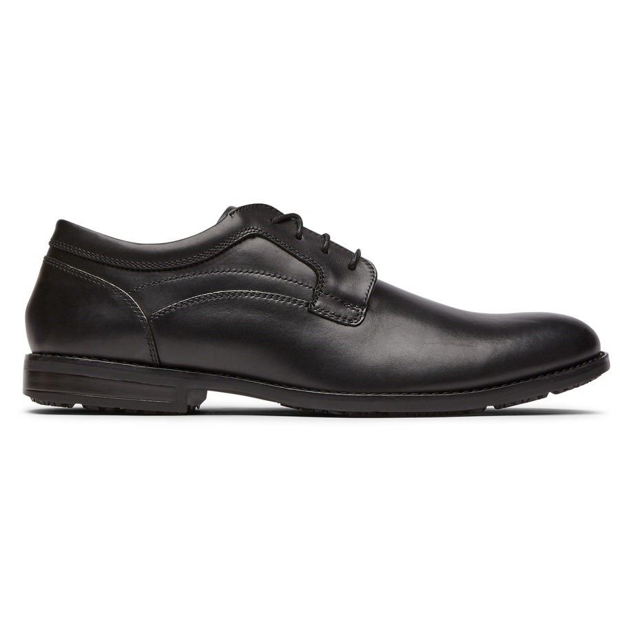 Rockport Mykel Plain Neus Oxford Schoenen Heren Zwart | NL20O985M