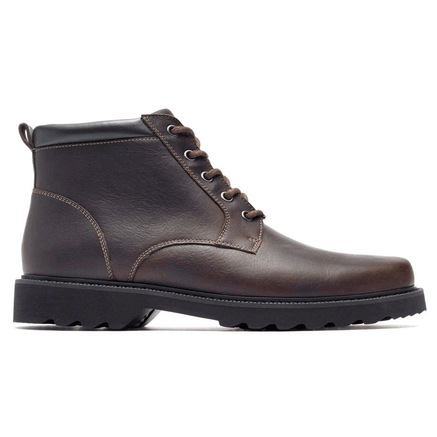 Rockport Northfield Waterdichte Plain Neus Laarzen Heren Chocola | NL35O1298