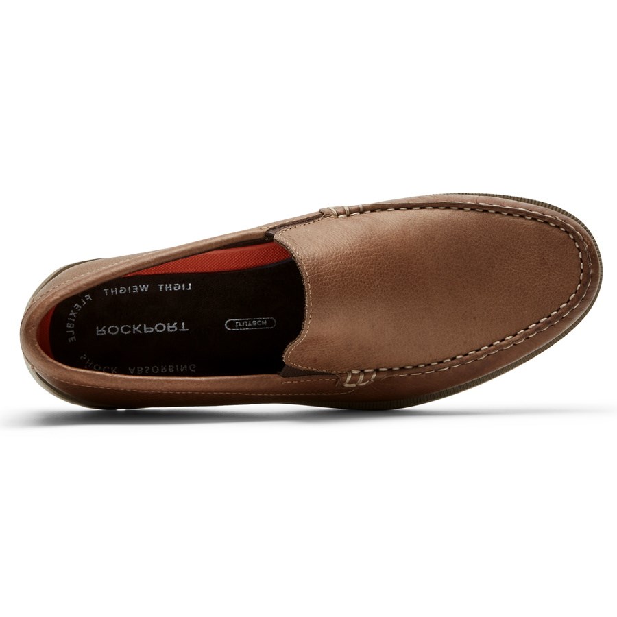 Rockport Palmer Venetian Loafers Heren Bruin | NL89MO05I