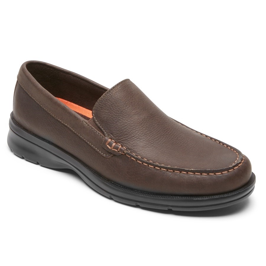 Rockport Palmer Venetian Loafers Heren Chocola | NL70589I1