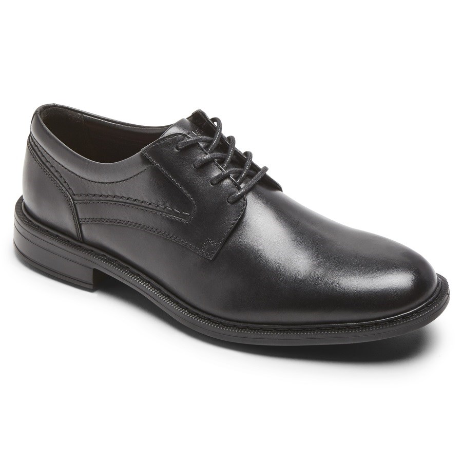 Rockport Parsons Plain Neus Oxford Schoenen Heren Zwart | NL291OM6I