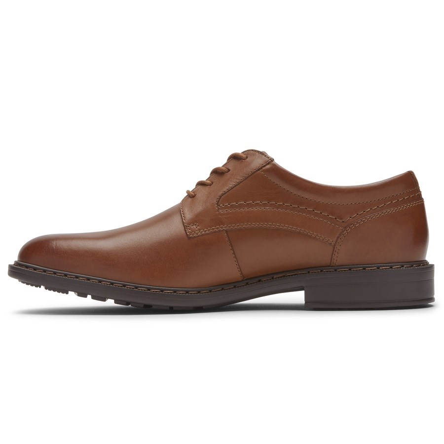 Rockport Parsons Plain Neus Oxford Schoenen Heren Donkerbruin | NL4582I10