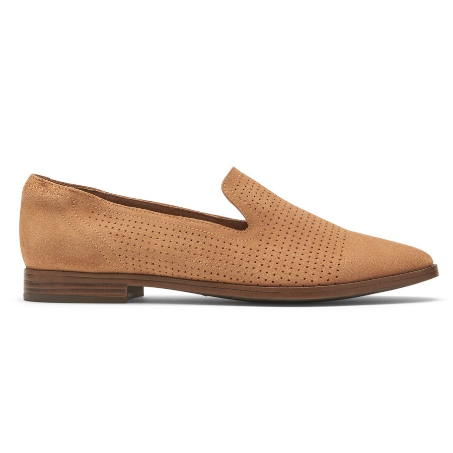 Rockport Perpetua Perforated Loafers Dames Lichtbruin | NL40I9O65