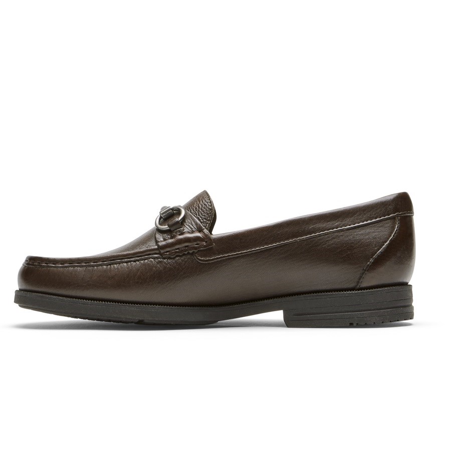 Rockport Preston Bit Loafers Heren Chocola | NL0251OMI