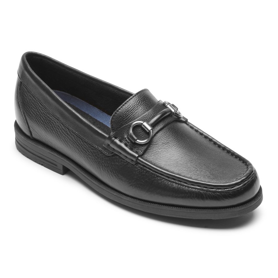 Rockport Preston Bit Loafers Heren Zwart | NL610O958