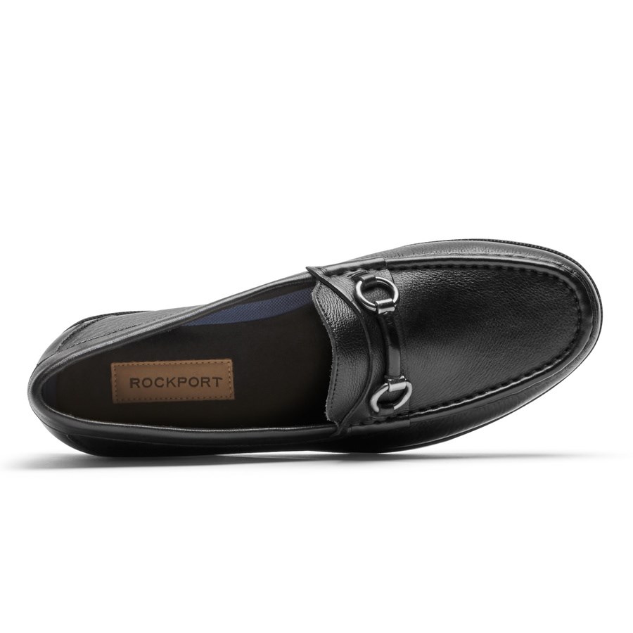 Rockport Preston Bit Loafers Heren Zwart | NL610O958