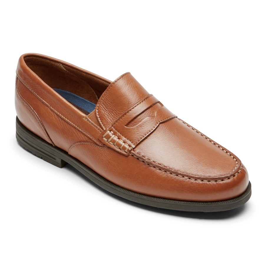 Rockport Preston Penny Loafers Heren Bruin | NL1OM580I