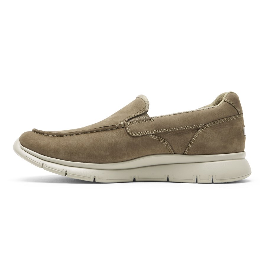 Rockport Primetime Moc Slip On Sneakers Heren Bruin | NL081OM56