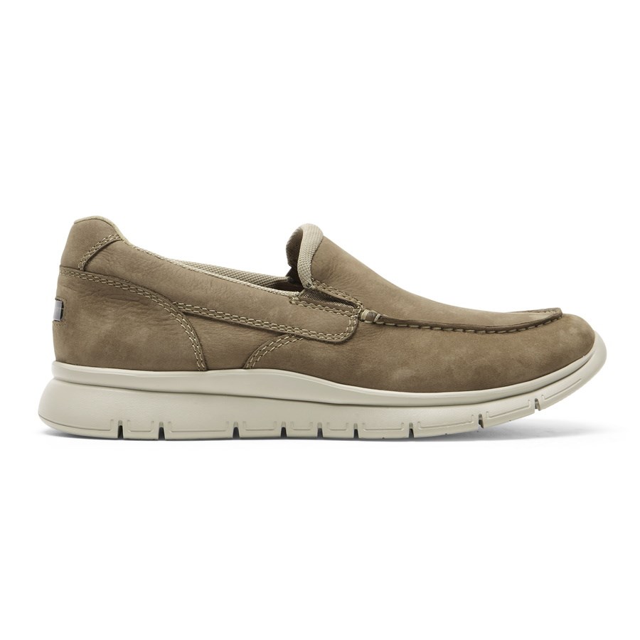 Rockport Primetime Moc Slip On Sneakers Heren Bruin | NL081OM56