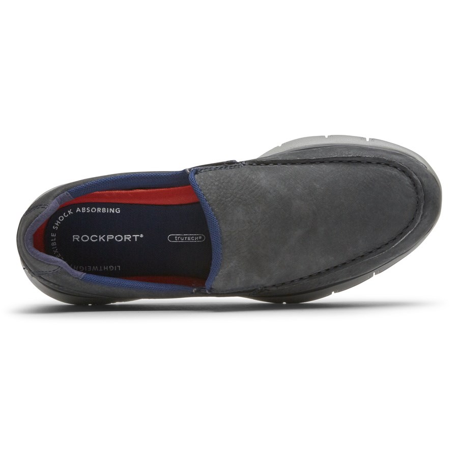 Rockport Primetime Moc Slip On Sneakers Heren Donkergrijs | NL85069O1