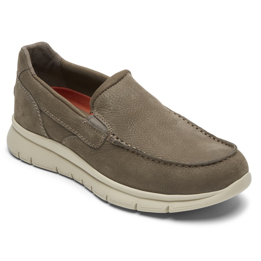 Rockport Primetime Moc Slip On Sneakers Heren Bruin | NL9O5MI18