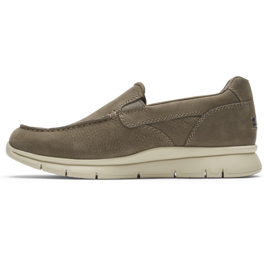 Rockport Primetime Moc Slip On Sneakers Heren Bruin | NL9O5MI18