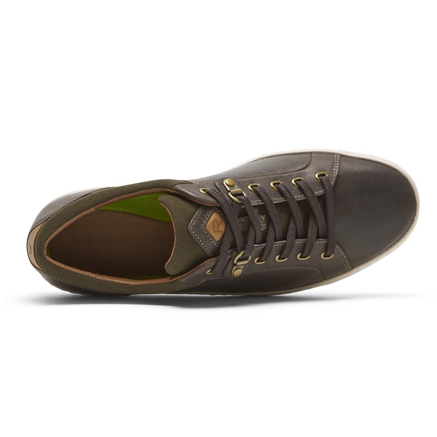 Rockport PulseTech Cupsole Sneakers Heren Chocola | NL3016895