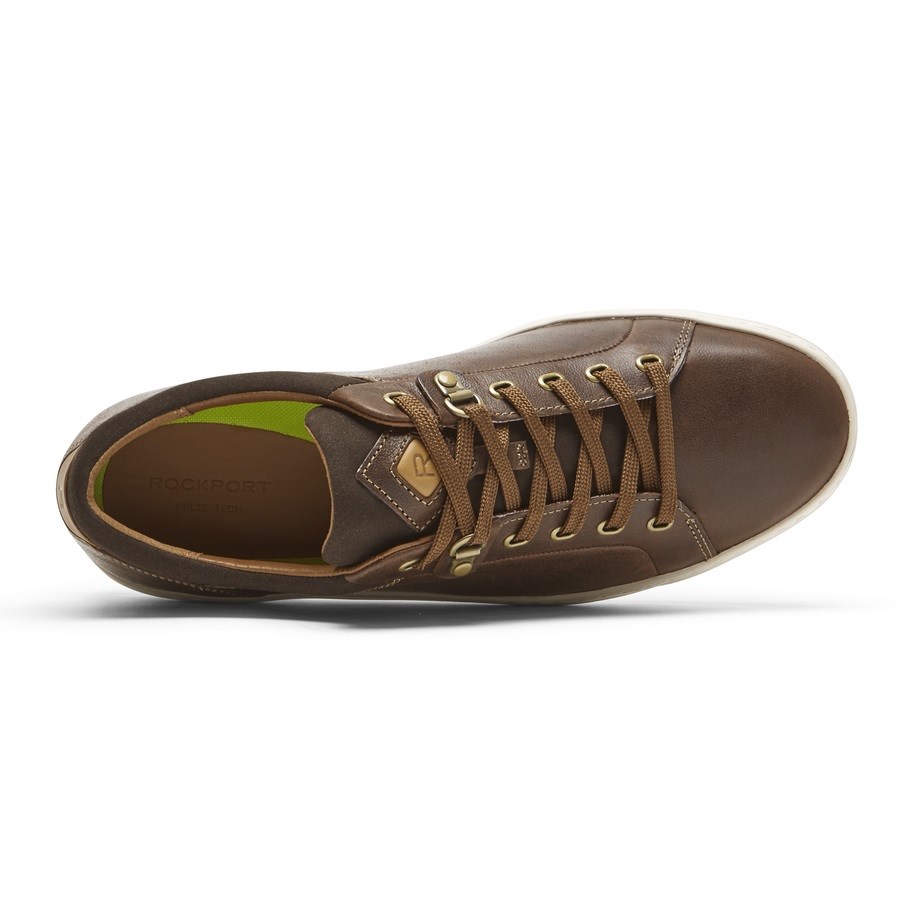 Rockport PulseTech Cupsole Sneakers Heren Bruin | NL60952OI