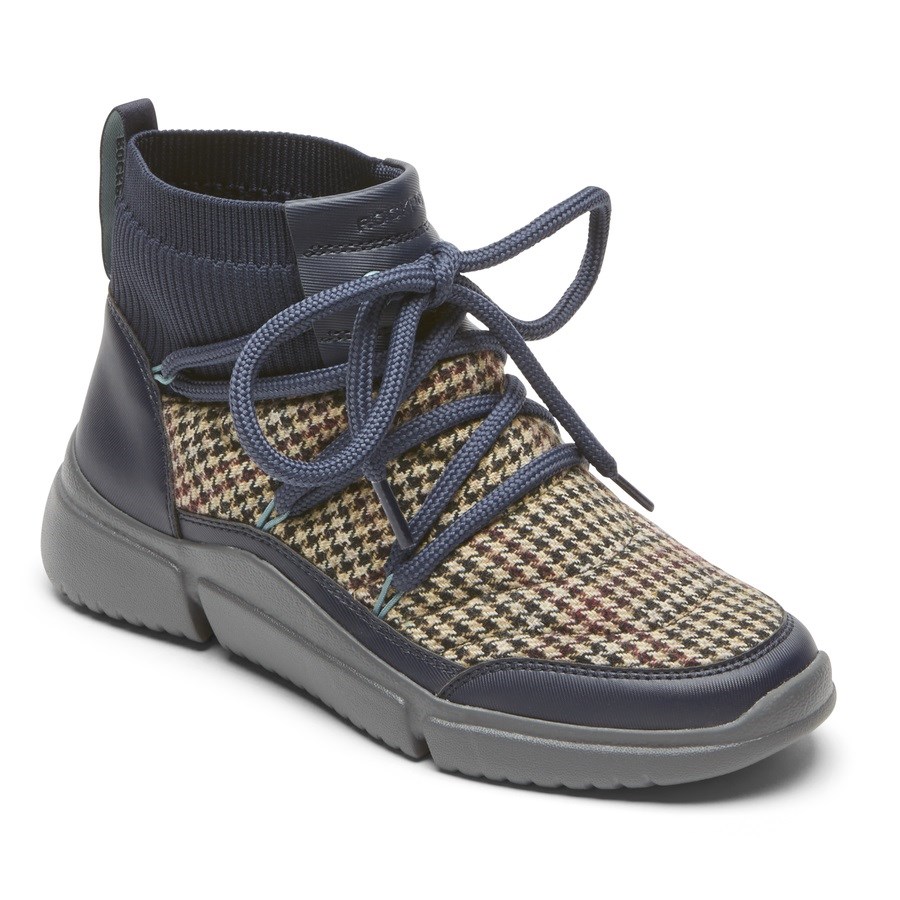 Rockport R-Evolution Washable Quilted Laarzen Dames Zwart | NL7158M62