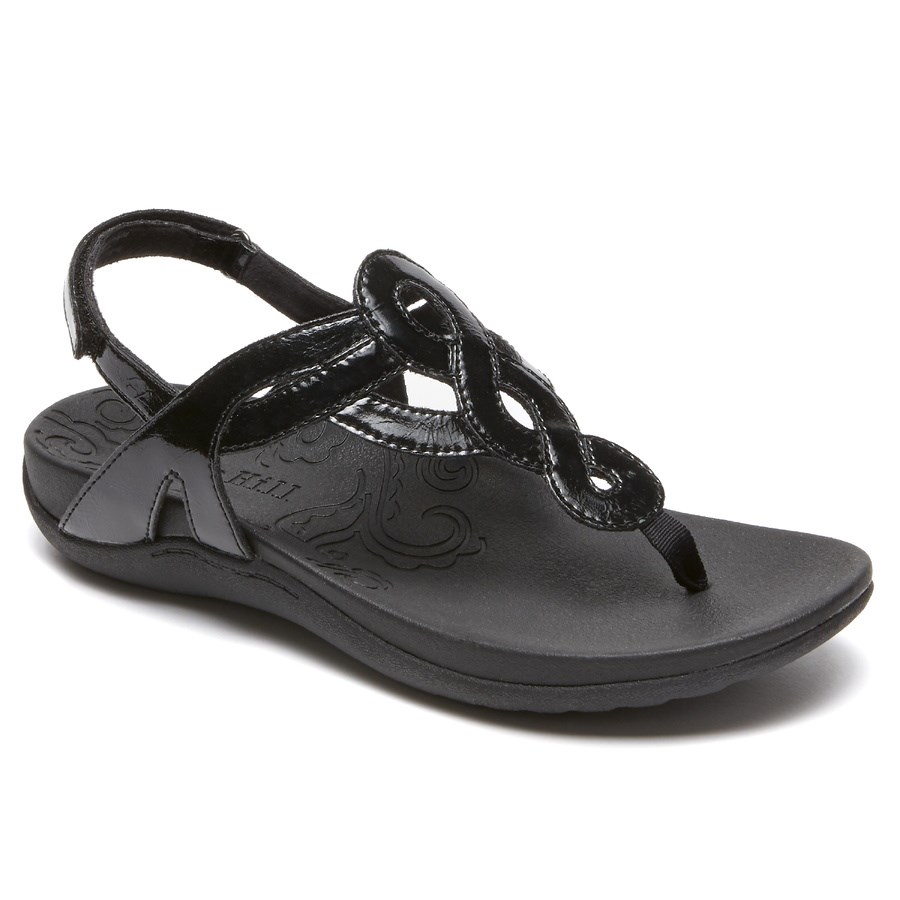 Rockport Ramona Sandalen Dames Zwart | NL9851I20