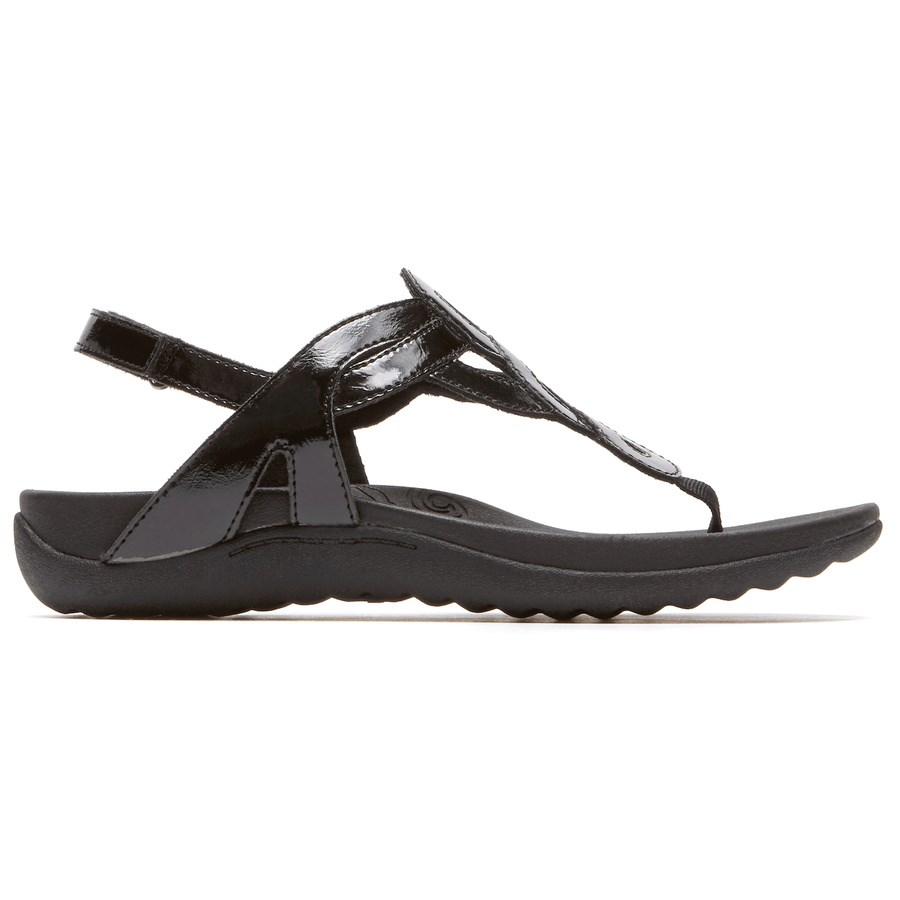 Rockport Ramona Sandalen Dames Zwart | NL9851I20