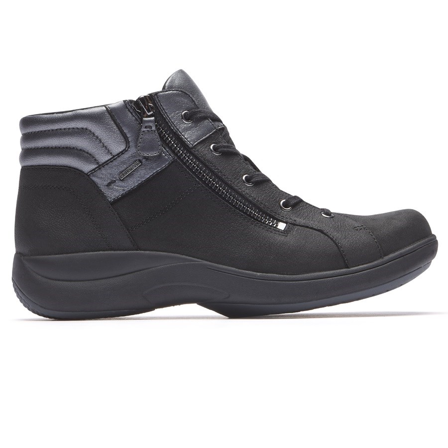 Rockport Rev Stridarc Waterdichte Low Laarzen Dames Zwart | NL0M18O92