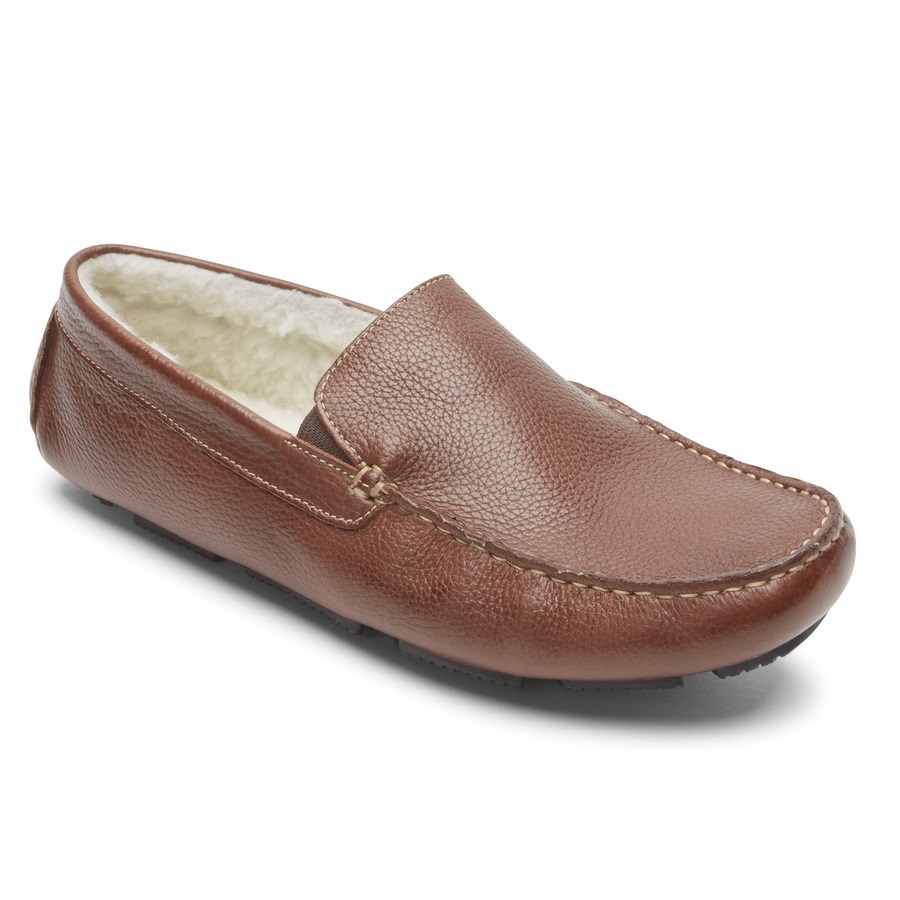 Rockport Rhyder Slippers Heren Donkerbruin | NL80IO269