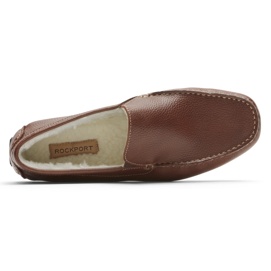 Rockport Rhyder Slippers Heren Donkerbruin | NL80IO269